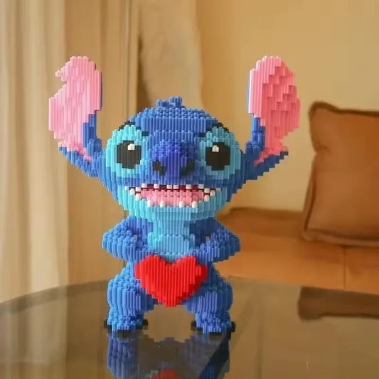 33CM Disney Stitch Blocks - the Best DIY Construction Toy for Kids and Adults Who Love a Challenge DIY Puzzle Building Blocks