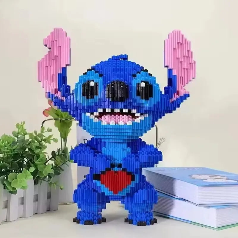 33CM Disney Stitch Blocks - the Best DIY Construction Toy for Kids and Adults Who Love a Challenge DIY Puzzle Building Blocks